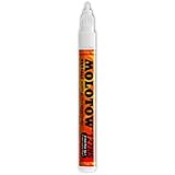 MOLOTOW One4All Acrylic Paint Markers, 2mm, White