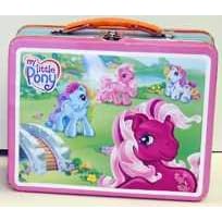 MY LITTLE PONY EMBOSSED METAL LUNCH BOX #2 by TIN BOX COMPANY