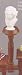 Miniature Reutter Porcelain Pedestal with Mozart