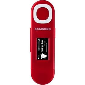 Samsung U5  2 GB MP3 Player (Red)