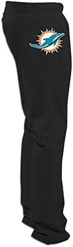 NJ Apparel Men's Miami Dolphin Casual Pant Black M