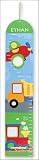 Personalized Wooden Photo Frame Growth Charts (Transportation)