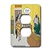 Londons Times Funny Animals Cartoons - Worst-Dressed Zebra - Light Switch Covers - 2 ...