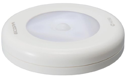 日本セラミック 乾電池式LED人感センサー付ライト【エコパフィノ】 ホワイト SL-670-WH