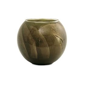 Olive Polished Globe by Esque for Unisex - 4 Inches Candle