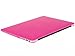 Mosiso Plastic Hard Case Cover for MacBook Air 11 Inch (Models: A1370 and A1465), Rose Red