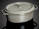 Review Staub USA, Inc.  / Staub Graphite Grey Oval Dutch Oven 12.75-qt.