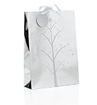 Silver Tree Large Gift Bag