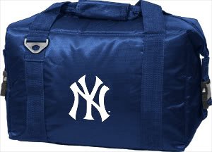 NY New York Yankees 24 Pack Insulated Picnic Cooler MLB Baseball Sports Team Logo