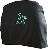 Oakland Athletics MLB Headrest Covers