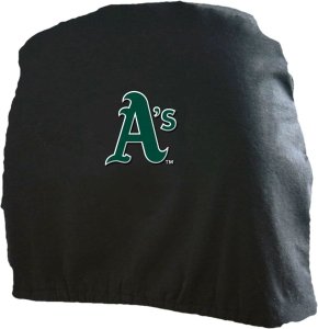 Oakland Athletics MLB Headrest Covers