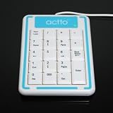 312osNStoBL. SL160  Actto 19 Key Mobile USB Numeric Keypad for Notebook Laptop Macbook pro/air Apple HP Dell Asus Acer Sony + Cosmos Cable Tie