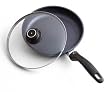 Swiss Diamond Cast-Aluminum Nonstick 8-Inch Fry Pan with Lid