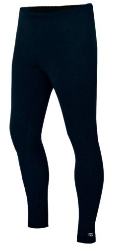 Duofold Mens Dri-Release Wool Mid Weight Single-Layer Thermal Tagless Bottom, Black, X-Large