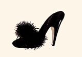 Elegant Moments Marabou Slippers