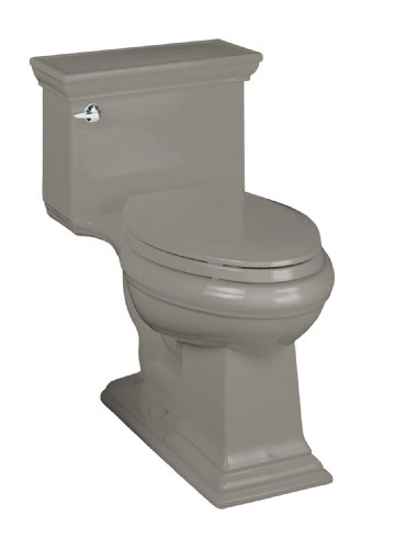 KOHLER K-3453-K4 Memoirs Comfort Height Elongated Toilet with Stately Design, Cashmere