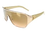 ROBERTO CAVALLI ICARIO 394S F80 LIGHT GOLD/ LIGHT OLIVE METAL SUNGLASSES