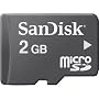 SanDisk SDSDQ-002G-A11M MicroSD 2GB Card (Black)