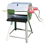 Mutzbratengrill Holzgrill mit 2 Spießen für 14 Portionen