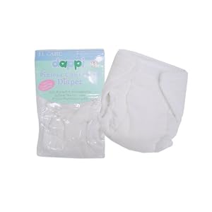 Click to buy Cloth Baby Diapers Supplies: Dappi Pinless Contoured Cloth Diaper from Amazon!
