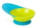 Boon Catch Bowl - Toddler Bowl with Spill Catcher, Blue/Greeen