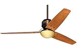 Hunter Fan 20496 60 Tribeca II Contemporary Indoor Bronze Patina Ceiling Fan w/ Remote