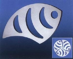 Cilio Topfuntersetzer / Untersetzer 'Fisch' 3-teilig 