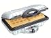 VillaWare V2000 Uno Chrome Uno Belgian Waffle Iron 2-square
