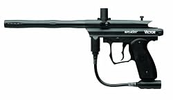 Kingman Spyder Victor Semi-Auto Paintball Marker, Black