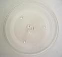 microwave glass turntable plate universal 270mm diameter