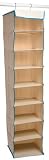 Organizing For Dummies: Hanging 8 Shelf Organizer (All Canvas)