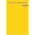 Deutsche Aphorismen