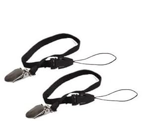 Safety Leash for Pedometer (2) Units. Helps Save Pedometers From Loss and Misplacing and Not Lose Them While Running or Walking and Exercising