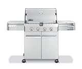 Weber 1710001 Summit S-420 Propane Gas Grill, Stainless Steel