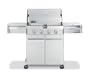 Weber 1710001 Summit S-420 Propane Gas Grill, Stainless Steel