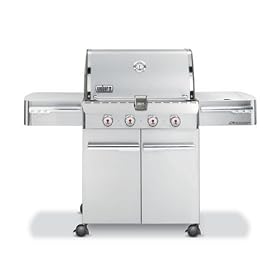 Weber 1710001 Summit S-420 Propane Gas Grill, Stainless Steel from Gas Grills