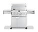 Outdoor Living : Weber 1710001 Summit S-420 Propane Gas Grill, Stainless Steel