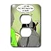 Rich Diesslins Londons Times Cartoons - Deaths Fear of Dying - Light Switch Covers - ...