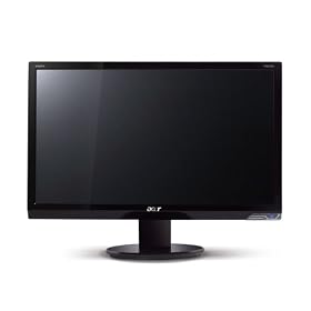 Acer P205H Cbmd 20-Inch Widescreen LCD Display - Black by Acer