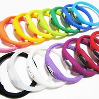 16色展開！健康スポーツ腕時計!【ION SPORTS WATCH】シリコンリストバンドウォッチ /時計