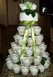 6 Tier Circle 5mm Thick Cupcake Wedding Party Cup Cake Fairy Display Stand by Classikool®
