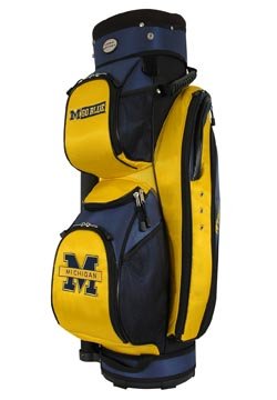 NCAA Michigan Wolverines Lettermans Club Cooler Cart Bag