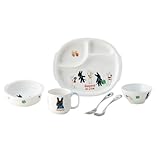 お食い初め 離乳食 ベビー食器 陶器 食器セット 【リサとガスパール　すくすくセット（ガス）】