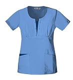 Cherokee Uniforms Natasha Micra Silk Mock Wrap Scrub Top (XL) [Apparel]