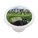 Stonehenge Cat Decorative High Gloss Ceramic Drawer Knob