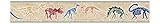 York Wallcoverings Friends Forever JE3621BD Dino Dig Dinosaur Pre-Pasted Wallpaper Border, Camel [並行