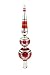 RADKO Shiny Brite Vintage Reflector Finial Christmas Tree Top