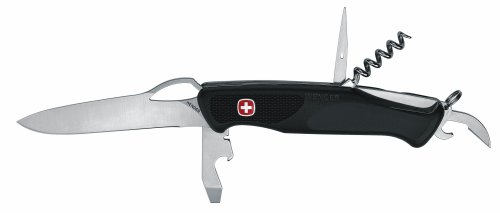 Wenger New Ranger 61, rostfrei, Einhandbedienung, Safety Lock, 10 Funktionen