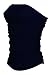 Women's Plain Plus Size Ruched Bandeau Boob Tube Crop Bra Top