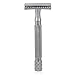 Long Handle Safety Razor By JTrim Men Shaver Double Edge Safety Razor Chrome Plated Include 10 Platinum Blades And travel Pouch Case includes JPT-LHSR Jay's Products